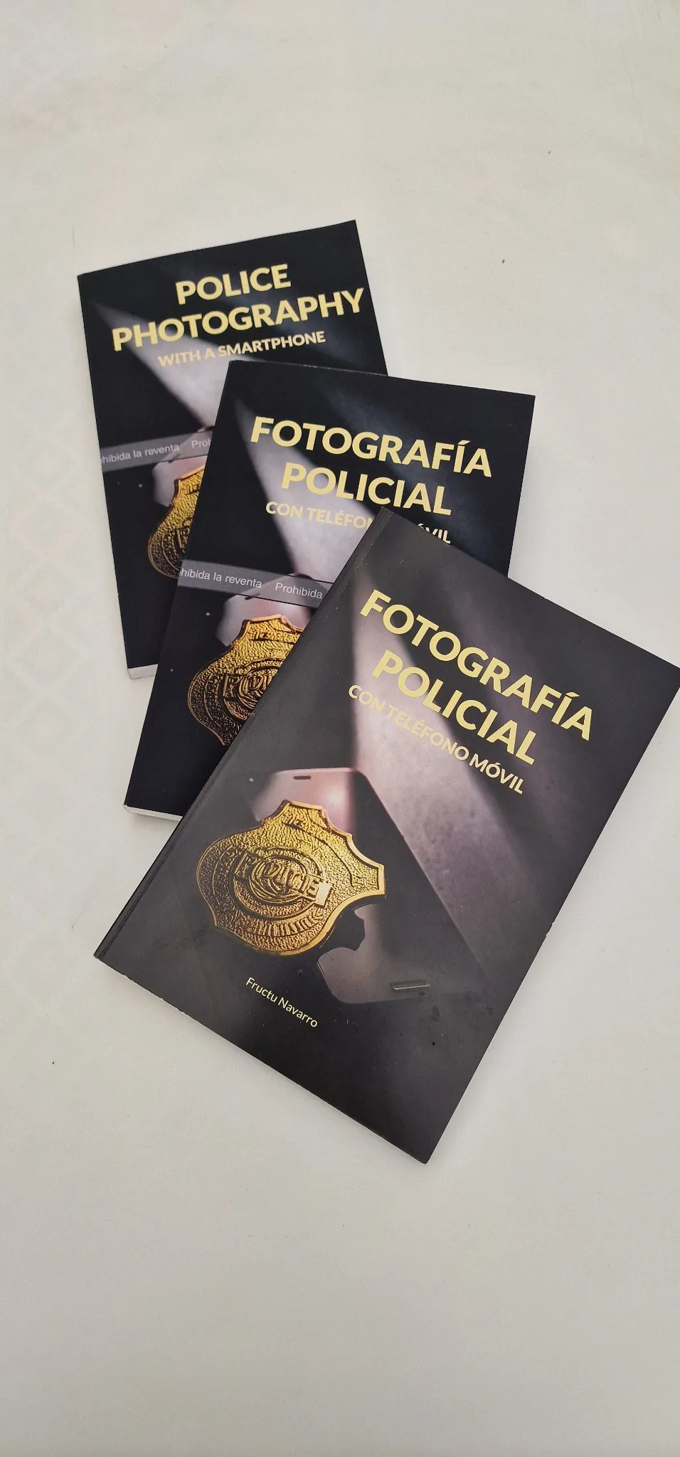 Ejemplares impresos del libro